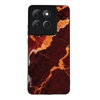 Θήκη Sonique Marble Series για Motorola Moto G86 5G Κόκκινο