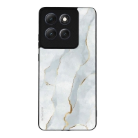 Θήκη Sonique Marble Series για Motorola Moto G86 5G Λευκό 01