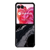 Θήκη Sonique Marble Series για Motorola Motorola Razr 50 Ultra Μαύρο 02