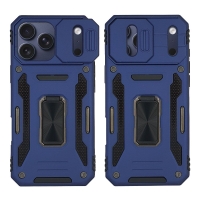 Θήκη Ring Armor CamShield Sonique για Apple iPhone 17 Pro Max Μπλέ