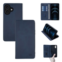 Θήκη Πορτοφόλι Vintage Magnet Wallet Sonique Apple iPhone 17 Μπλε Σκούρο