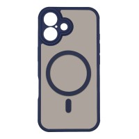 Θήκη Magnetic MagMatte Lens Sonique Apple iPhone 17 Μπλε Σκούρο