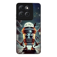 Θήκη Sonique Italian Brainrot Series για Motorola Moto G86 5G Cappuccino Assassino