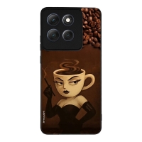 Θήκη Sonique Italian Brainrot Series για Motorola Moto G86 5G Espresso Signora