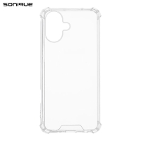 Θήκη Σιλικόνης Sonique Armor Clear Anti Shock Apple iPhone 17 Διάφανο