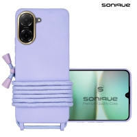Θήκη Σιλικόνης με Κορδόνι CarryHang Sonique Xiaomi Redmi A5 4G (173.45mm) Λιλά