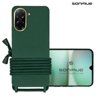 Θήκη Σιλικόνης με Κορδόνι CarryHang Sonique Xiaomi Redmi A5 4G (173.45mm) Πράσινο Σκούρο