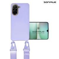 Θήκη Σιλικόνης με Strap CarryHang Sonique Xiaomi Redmi A5 4G (173.45mm) Λιλά
