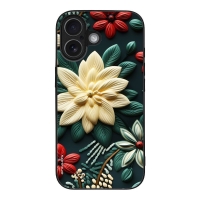 Θήκη Sonique 3D Flower Series για Apple iPhone 17 Πράσινο