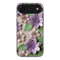 Θήκη Sonique 3D Flower Series για Apple iPhone 17 Air Βιολετί