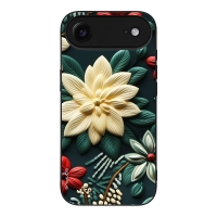 Θήκη Sonique 3D Flower Series για Apple iPhone 17 Air Πράσινο