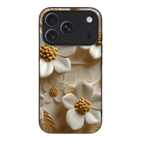 Θήκη Sonique 3D Flower Series για Apple iPhone 17 Pro Λευκό