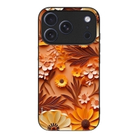 Θήκη Sonique 3D Flower Series για Apple iPhone 17 Pro Πορτοκαλί