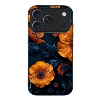 Θήκη Sonique 3D Flower Series για Apple iPhone 17 Pro Πορτοκαλί 01