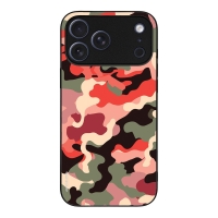 Θήκη Sonique Camouflage Army Series για Apple iPhone 17 Pro Max Κόκκινο