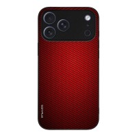 Θήκη Sonique Carbon Series για Apple iPhone 17 Pro Max Κόκκινο