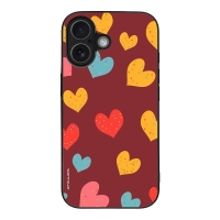 Θήκη Sonique Heart Series για Apple iPhone 17 Μπορντώ