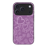 Θήκη Sonique Heart Series για Apple iPhone 17 Pro Βιολετί