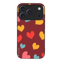 Θήκη Sonique Heart Series για Apple iPhone 17 Pro Μπορντώ