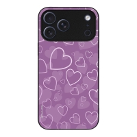 Θήκη Sonique Heart Series για Apple iPhone 17 Pro Max Βιολετί