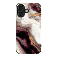 Θήκη Sonique Marble Series για Apple iPhone 17 Μπορντώ