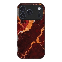 Θήκη Sonique Marble Series για Apple iPhone 17 Pro Κόκκινο