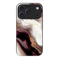 Θήκη Sonique Marble Series για Apple iPhone 17 Pro Μπορντώ