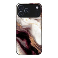 Θήκη Sonique Marble Series για Apple iPhone 17 Pro Max Μπορντώ