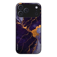 Θήκη Sonique Marble Series για Apple iPhone 17 Pro Max Μωβ