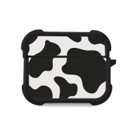 Θήκη Σιλικόνης Sonique Animal Print Series για AirPods Pro / Pro 2 Cow 01