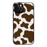 Θήκη Sonique Animal Print Series για Apple iPhone 12 Pro Cow 02