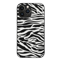 Θήκη Sonique Animal Print Series για Apple iPhone 13 Pro Max Zebra
