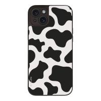 Θήκη Sonique Animal Print Series για Apple iPhone 15 Plus Cow 01