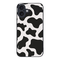 Θήκη Sonique Animal Print Series για Apple iPhone 16 Plus Cow 01