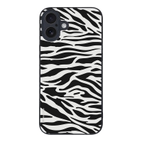 Θήκη Sonique Animal Print Series για Apple iPhone 16 Plus Zebra