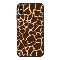Θήκη Sonique Animal Print Series για Apple iPhone XS MAX Giraffe 01