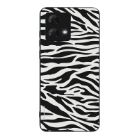 Θήκη Sonique Animal Print Series για Motorola Moto G84 5G Zebra