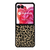 Θήκη Sonique Animal Print Series για Motorola Motorola Razr 50 Ultra Leopard 01