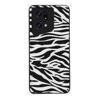 Θήκη Sonique Animal Print Series για Oppo Find X5 Pro 5G Zebra