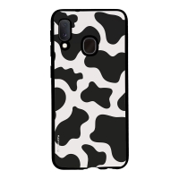 Θήκη Sonique Animal Print Series για Samsung Galaxy A20e Cow 01