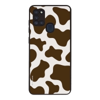 Θήκη Sonique Animal Print Series για Samsung Galaxy A21s Cow 02