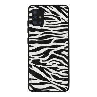 Θήκη Sonique Animal Print Series για Samsung Galaxy A51 Zebra