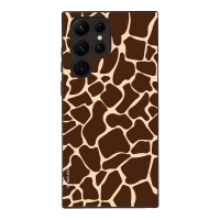 Θήκη Sonique Animal Print Series για Samsung Galaxy S22 Ultra Giraffe 01