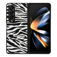 Θήκη Sonique Animal Print Series για Samsung Galaxy Z Fold 4 Zebra