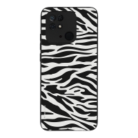 Θήκη Sonique Animal Print Series για Xiaomi Redmi 10C Zebra