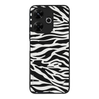 Θήκη Sonique Animal Print Series για Xiaomi Redmi 13 4G / Poco M6 4G Zebra