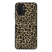 Θήκη Sonique Animal Print Series για Xiaomi Redmi Note 10 / Redmi Note 10s / Poco M5s Leopard 01