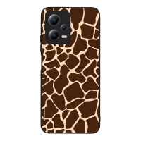 Θήκη Sonique Animal Print Series για Xiaomi Redmi Note 12 5G / Poco X5 5G Giraffe 01
