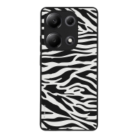 Θήκη Sonique Animal Print Series για Xiaomi Redmi Note 13 Pro 4G / Poco M6 Pro 4G / Redmi Note 14S Zebra