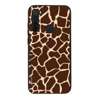 Θήκη Sonique Animal Print Series για Xiaomi Redmi Note 8 / Redmi Note 8 2021 Giraffe 01